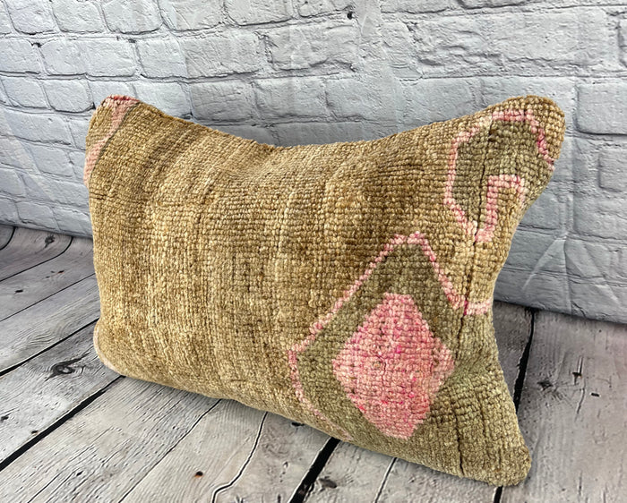 16 x 24 Rug Pillow Byzantine Essence Turkish Pillow Cushion Cover #7425