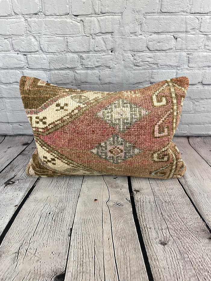 16 x 24 Rug Pillow Topkapi Haven Turkish Pillow Cushion Cover #7450