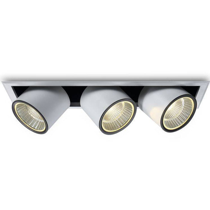 Commercial LED downlight on a white background