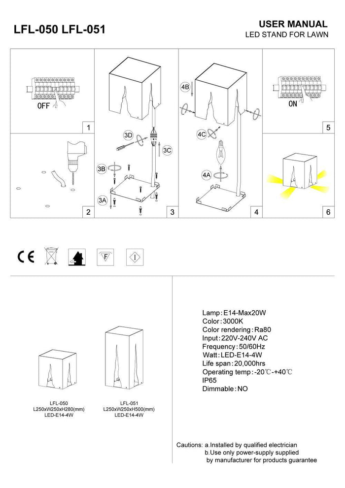 Grey contemporary bollard light installation guide