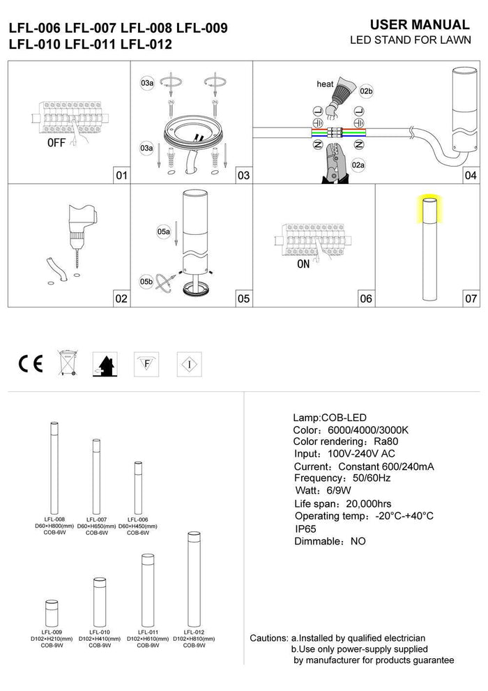 black bollard light installation guide
