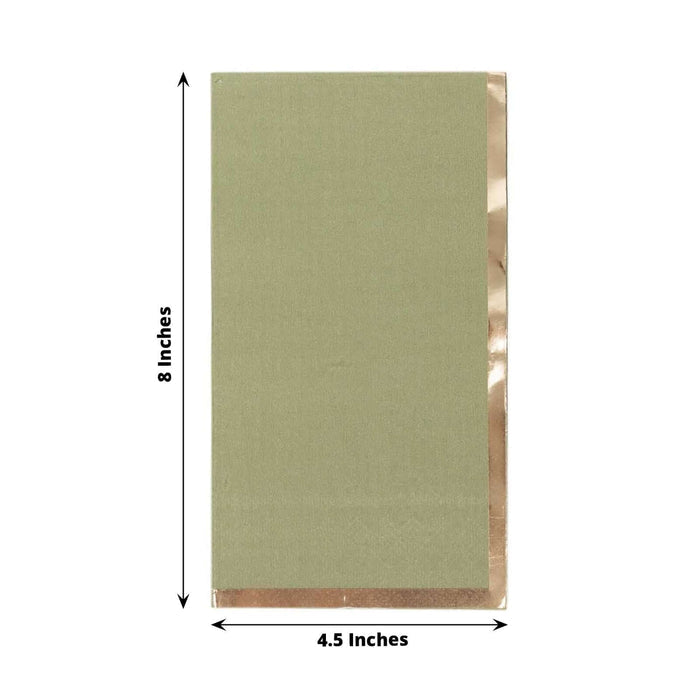 Green notebook with gold foil accent, 8x4.5 inches.