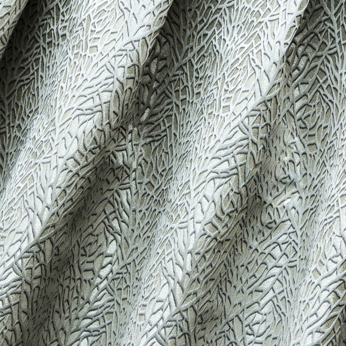 Behind The Web Jacquard Weave 3D Texture Curtain Panels