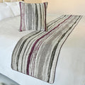 Berry Twist Decorative Bed Runner and Pillow Cover