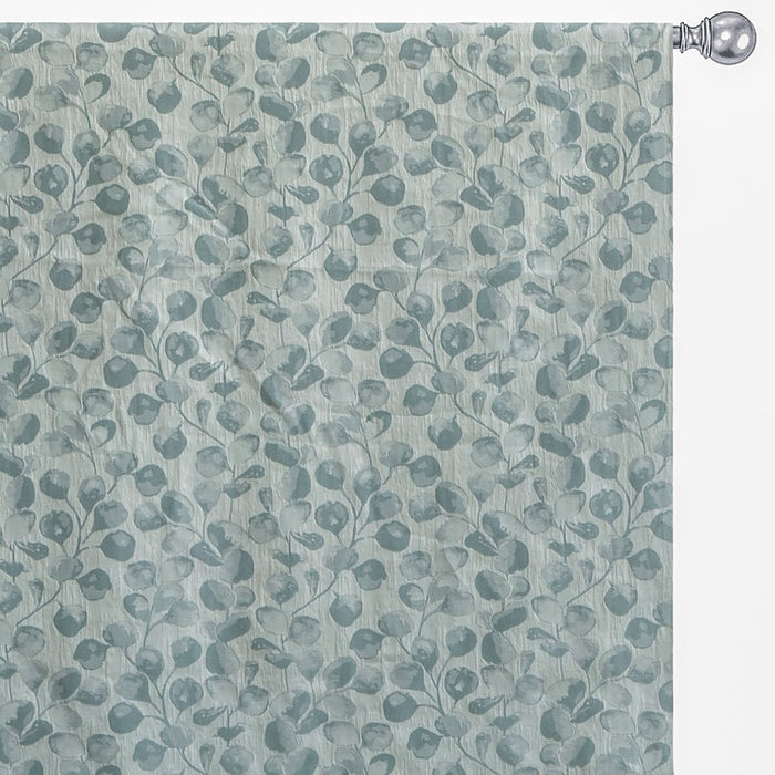 Blue Jacquard Fabric by the Yard