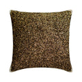 Brown Dazzled Decorative Euro Sham