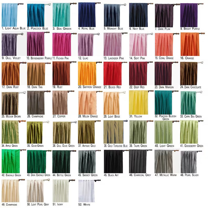 Champagne Brown Art Silk / Faux Silk Fabric By The Yard
