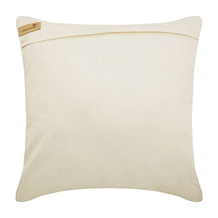 Cherry Commet - Red Art Silk Throw Pillow Cover