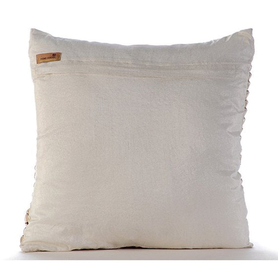 Cherry Commet - Red Art Silk Throw Pillow Cover