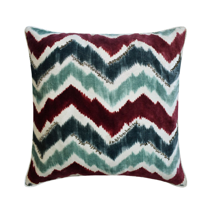 Chevron Groove Throw Pillow Cover