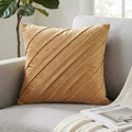 Contemporary Tan Euro Sham