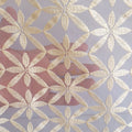 Cream Flowers Sheer Curtain Fabric By The Yard