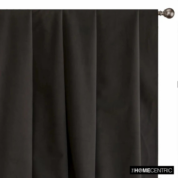 Dark Brown High Quality Plush Velvet Fabric by the Yard