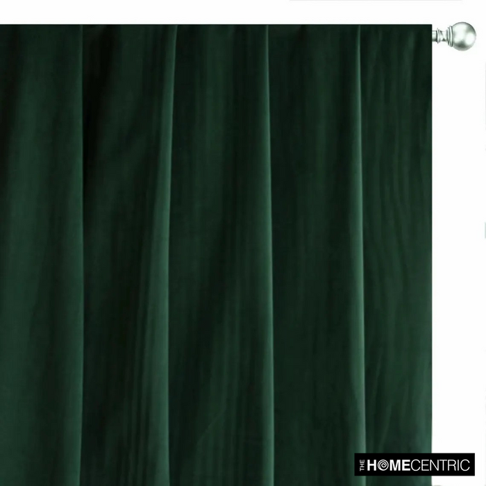 Dark Olive Green High Quality Plush Velvet Fabric by the Yard