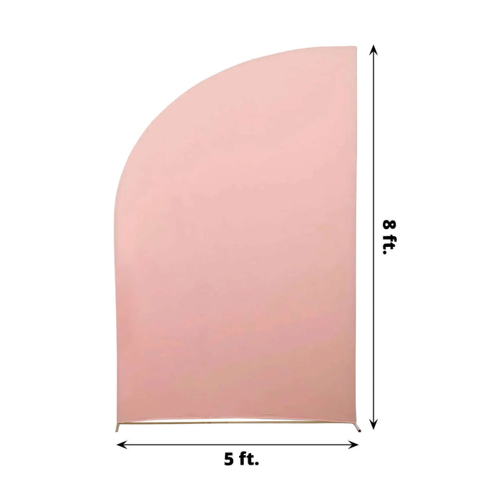 Pink backdrop screen, 5 ft x 8 ft, perfect for photography and events.
