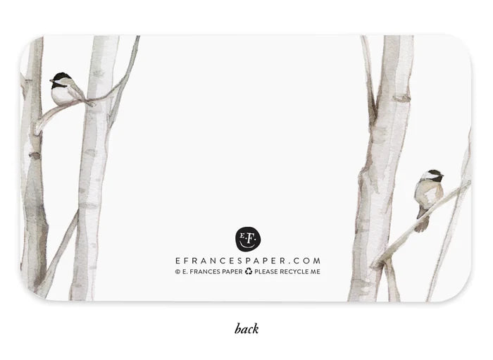 E Frances Little Notes -Chickadee