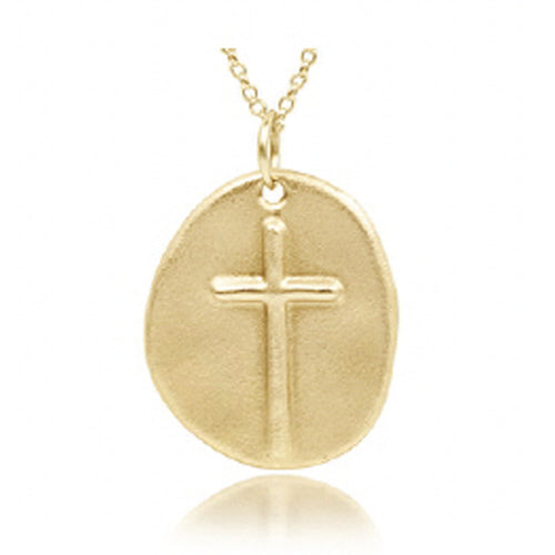 enewton 16" Necklace Gold -Inspire Gold Disc