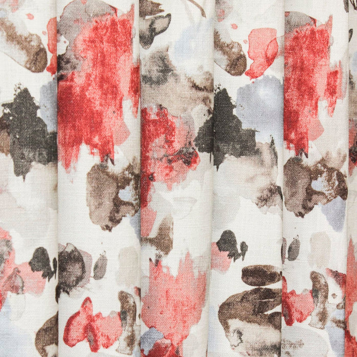 Flower Garden Digital Printed Cotton Linen Curtain Panels