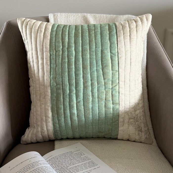 Foil Divisions Throw Pillow Cover