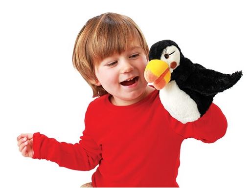 Folkmanis - Little Puffin Puppet