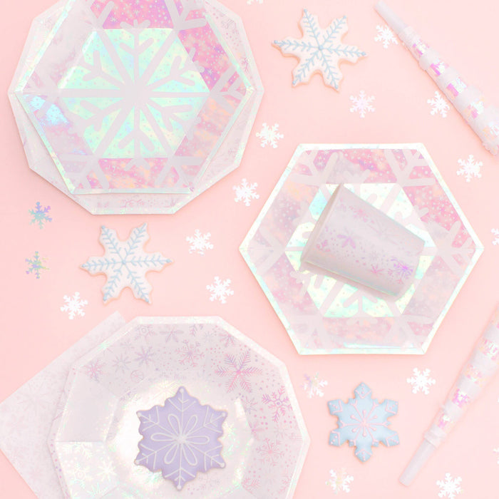 Frosted Small Plates - 8 Pk. Jollity & Co. + Daydream Society