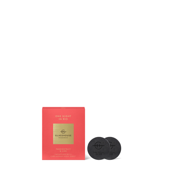 Glasshouse Car Diffuser Refill -One Night in Rio