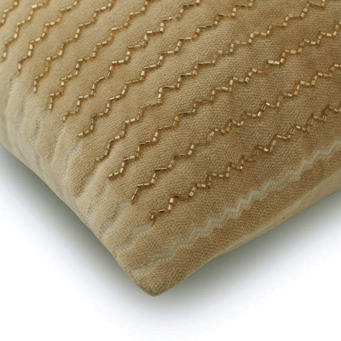 Gold Walk Chevron Decorative Euro Sham