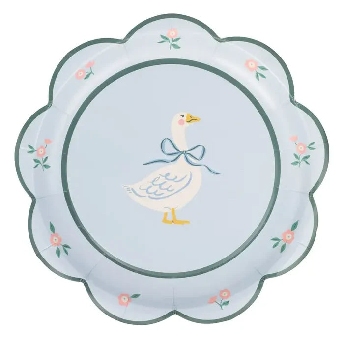 Goose 8" Plate, 8pcs My Minds Eye