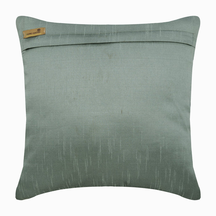 Grey N Silver Trellis Decorative Euro Sham