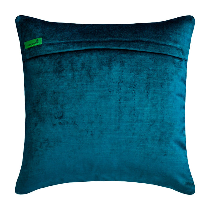 Irresistible Teal - Teal Blue Velvet Decorative Euro Sham