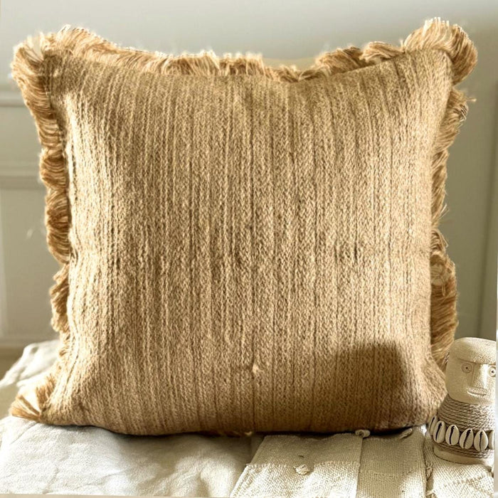 Jute appeal Decorative Euro Sham