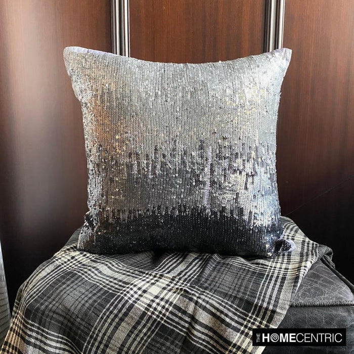 Knight Of Soul - Gray Art Silk Decorative Throw Pillow Cover