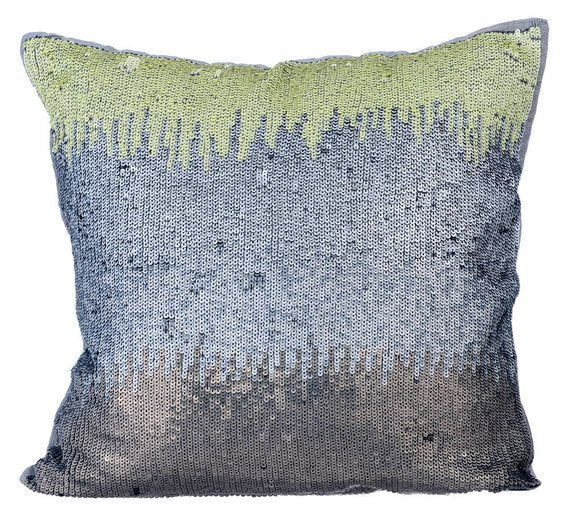 Knight Of Soul - Gray Art Silk Decorative Throw Pillow Cover