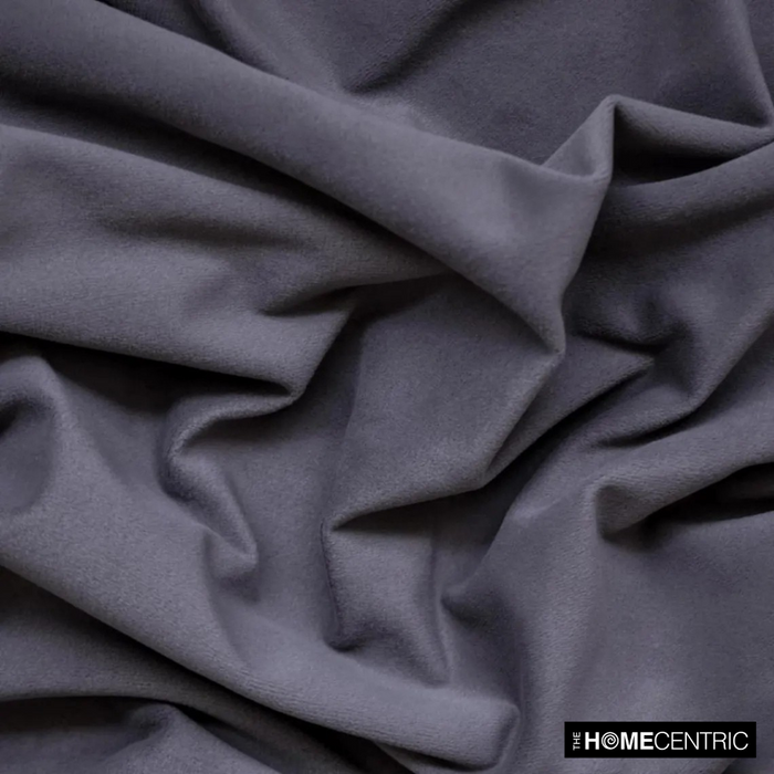 Lavender Grey High Quality Plush Velvet Fabric by the Yard