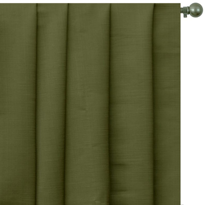 Light Olive Green Heavy Satin Fabric by the Yard