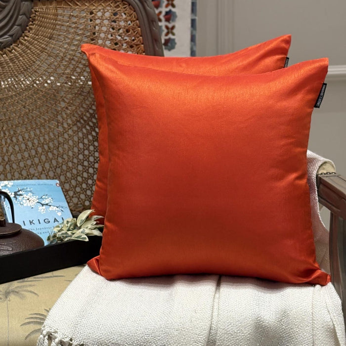 Orange / 16 x 16 inch (Pack of 2)
