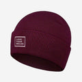Love Your Melon Acrylic Cuffed Beanie -Burgundy