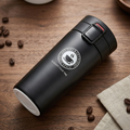 Insulated Steel Coffee Tumbler 400ml by Intaryaa in Use