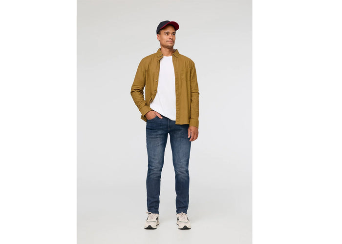 Duer Men's Performance Denim Relaxed Taper Pants