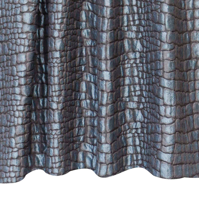 Midnight Rocks Jacquard Weave 3D TextureCurtain Panels