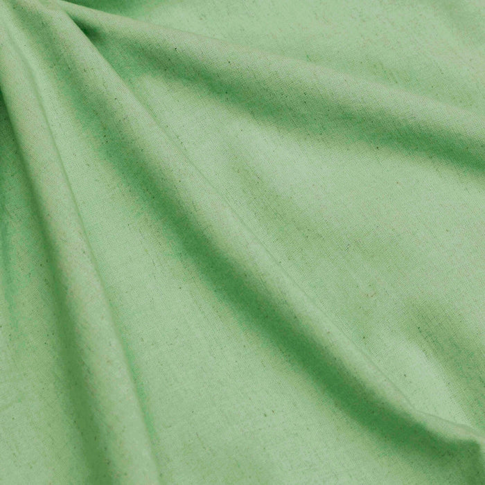 Mint Green Cotton Linen Fabric