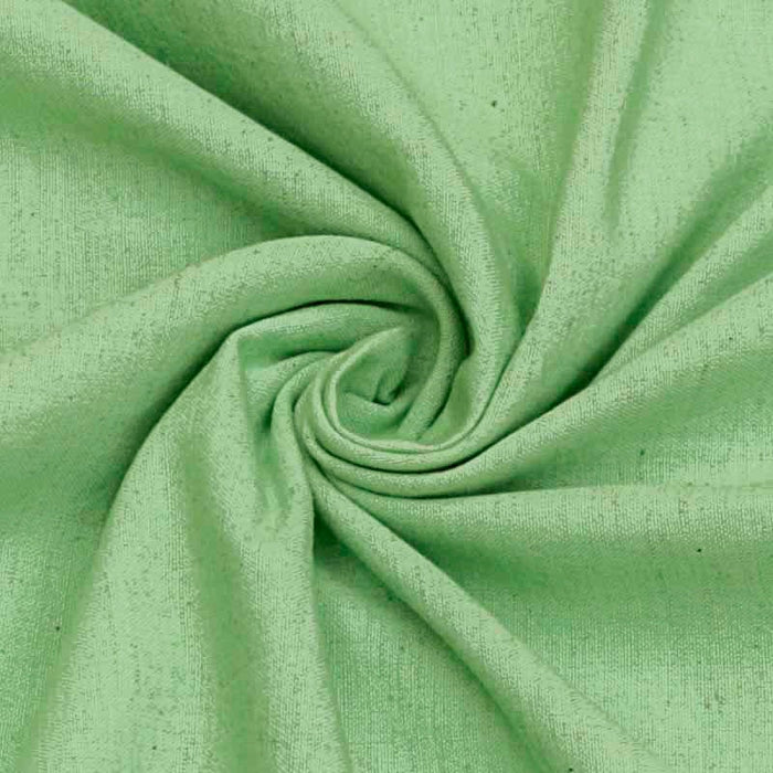 Mint Green Cotton Linen Fabric