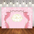 Mocsicka Peace Dove and Wreath Baby Shower Backdrop-Mocsicka Party