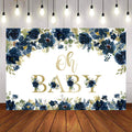 Mocsicka Pink Flowers Oh Baby Shower Background-Mocsicka Party