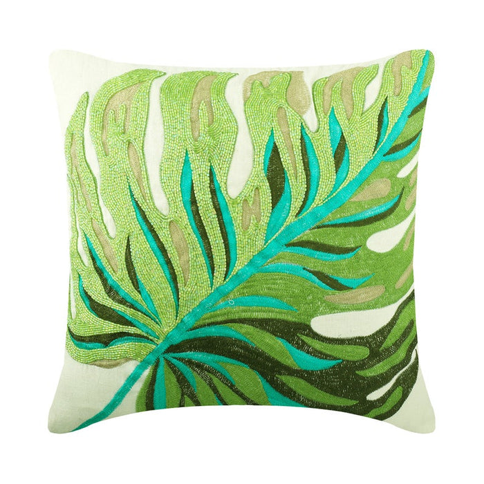 Monstera Leaf Decorative Euro Sham
