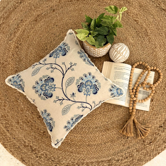 Morning Flower Throw Pillow Cover