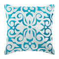 Moroccan Tile - Blue Velvet Decorative Euro Sham