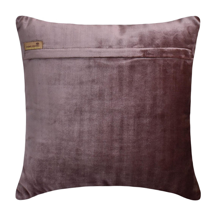 Mystic Mauve - Velvet Mauve Decorative Bed Runner and Pillow Cover