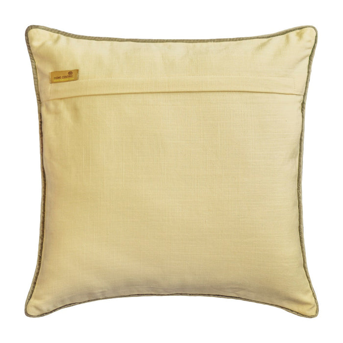 Mystic Palms - Satin Green Decorative Bed Runner and Pillow Cover