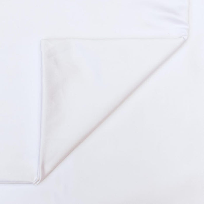 Off White Heavy Satin Fabric by the Yard